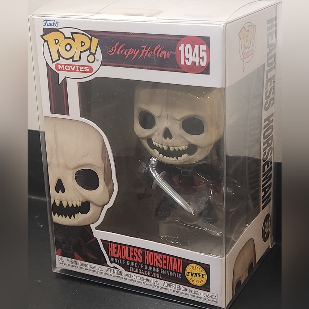 Funko Pop Sleepy Hollow Headless Horseman CHASE Limited Edition 1945